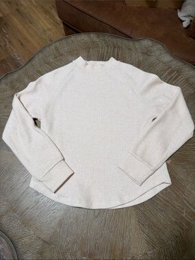 Waffle Knit Women's Sweater - Madewell (faint pink)